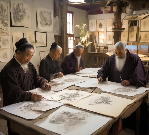 Ro Hua Zhiang, the Designing Masters of Product Drawbooks